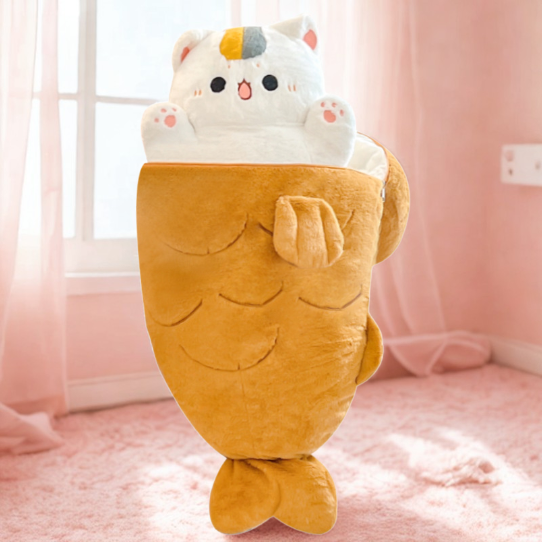たいやき猫・にんじんうさぎのぬいぐるみ